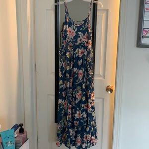 TJ MAXX floral maxi dress